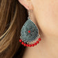 Blossoming Teardrops - Red