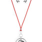 CORD-inated Effort Red Necklace