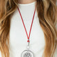 CORD-inated Effort Red Necklace