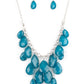 Front Row Flamboyance - Blue