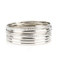 Stackable Shimmer - Silver Bracelet