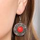 Garden Glade - Red Necklace