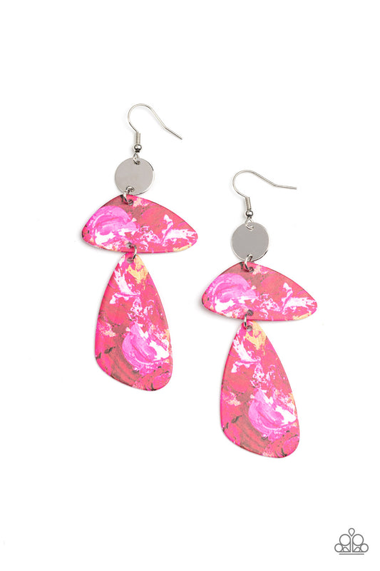 SWATCH Me Now - Pink Earrings