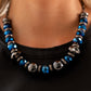 Power Pose Necklace - Blue